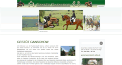 Desktop Screenshot of gestuet-ganschow.de